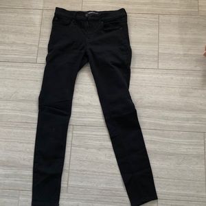 Express black jeans